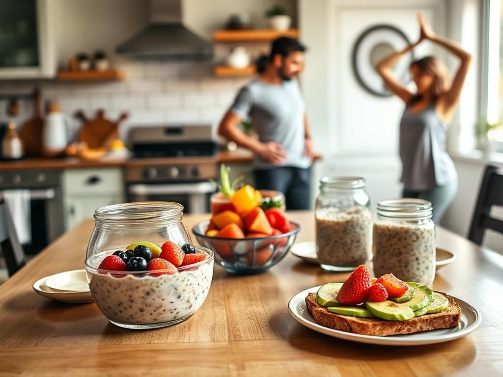 Quick breakfasts to kickstart postpartum weight loss.
